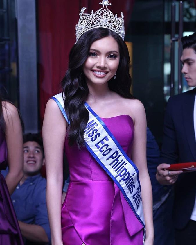 Philippines’ Maureen Montagne’s incredible performance in Miss Eco International 2019