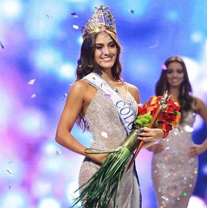 Valeria Morales Delgado crowned Miss Universe Colombia 2018