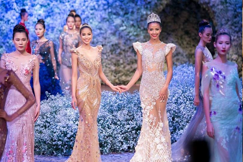Flora Coquerel shines at Hoàng H?i Haute Couture