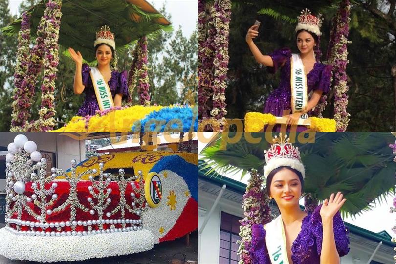 Kylie Verzosa occupied with her duties in the Philippines