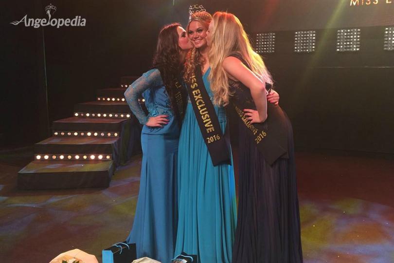 Fenne Verrecas crowned Miss Exclusive 2016