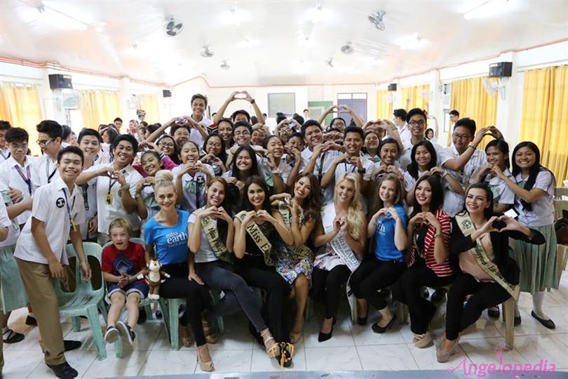 Miss Earth Beauties participated in “I Love My Planet Earth” campaign in Manila