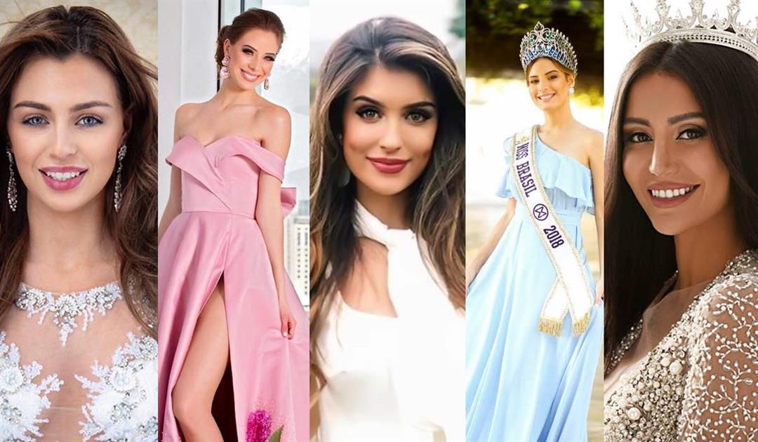 Miss World 2018 Top 20 Hot Picks by Angelopedia