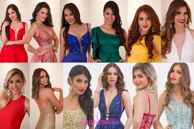 Reinas de Belleza del Paraguay 2018 Meet the Contestants