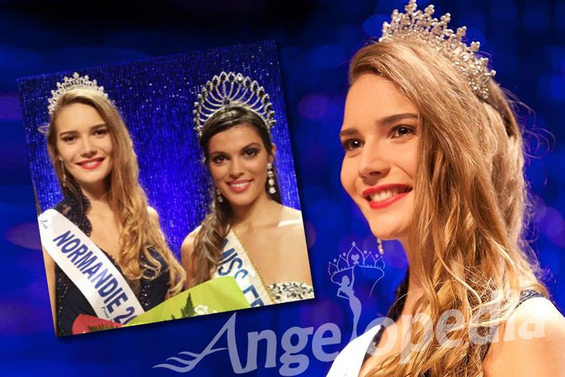 Esther Houdement crowned as Miss Normandie 2016 for Miss France 2017