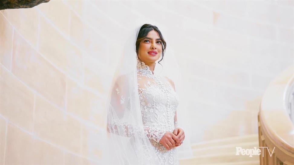 Priyanka Chopra’s Ralph Lauren wedding gown has sentimental messages sewn into it