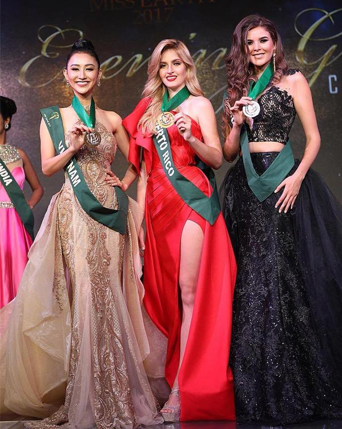 Miss Earth 2017 Group 3 Long Gown Competition Winners