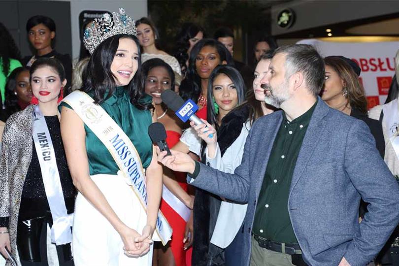 Press Conference at Port Lodz prior to the event of Miss Supranational 2019