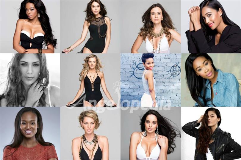 Miss South Africa 2017 Top 12 finalists announced