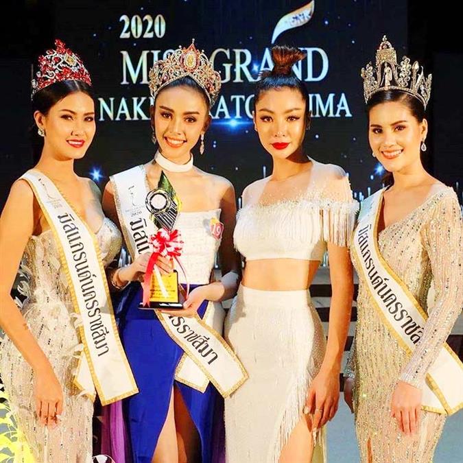 Jang Papassara crowned Miss Grand Nakhon Ratchasima 2020 for Miss Grand Thailand 2020