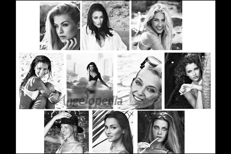 Lukas Dvorak back with his Black & White calendar featuring finalists of Czech Miss 2016