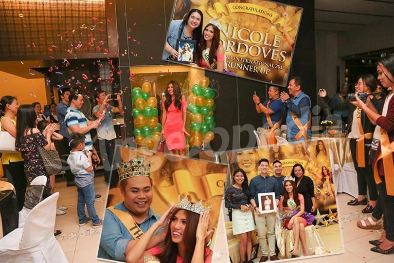 Nicole Cordoves thanks her fans for the welcome party 