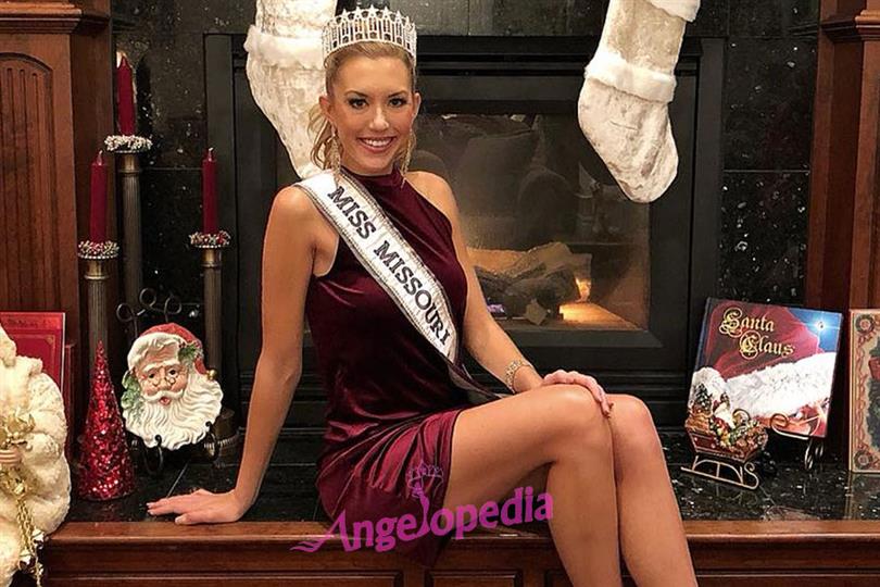 Miss Missouri USA 2018 Tori Kruse shows her love for her state Missourie!