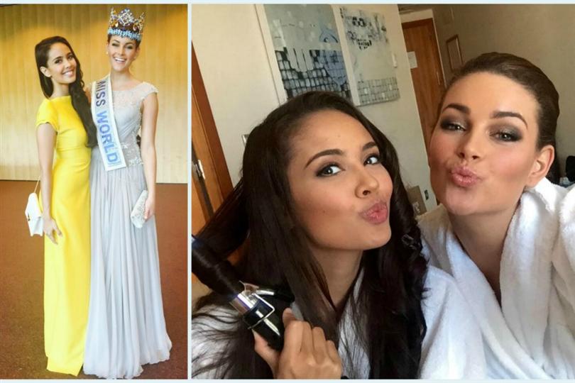 Megan young and Rolene Strauss