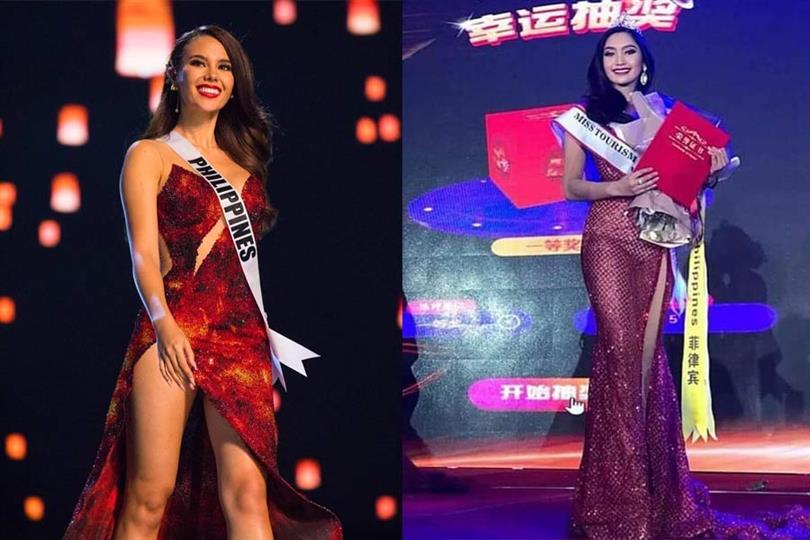 Francesca Taruc follows suit, wears a patriotic evening gown like Catriona Gray