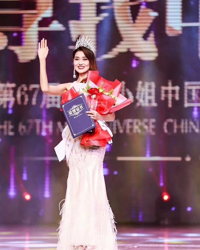 Meet Rosie Xin Zhu Miss Universe China 2019 for Miss Universe 2019