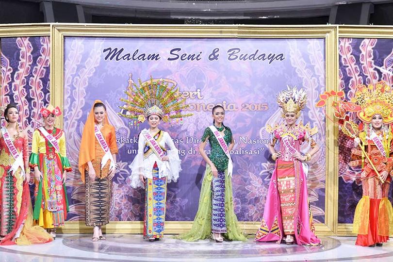 Puteri Indonesia 2015 finalists Talent show