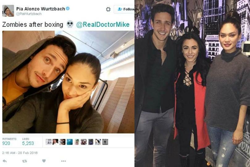 Pia Wurtzbach’s Boxing Sessions with Dr Mike