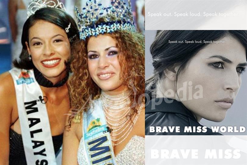 Brave Miss World encourages Rape victims to Speak Up