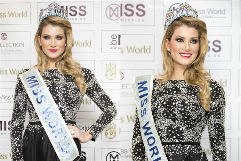 Mireia Lalaguna Miss World 2015 Press Meet