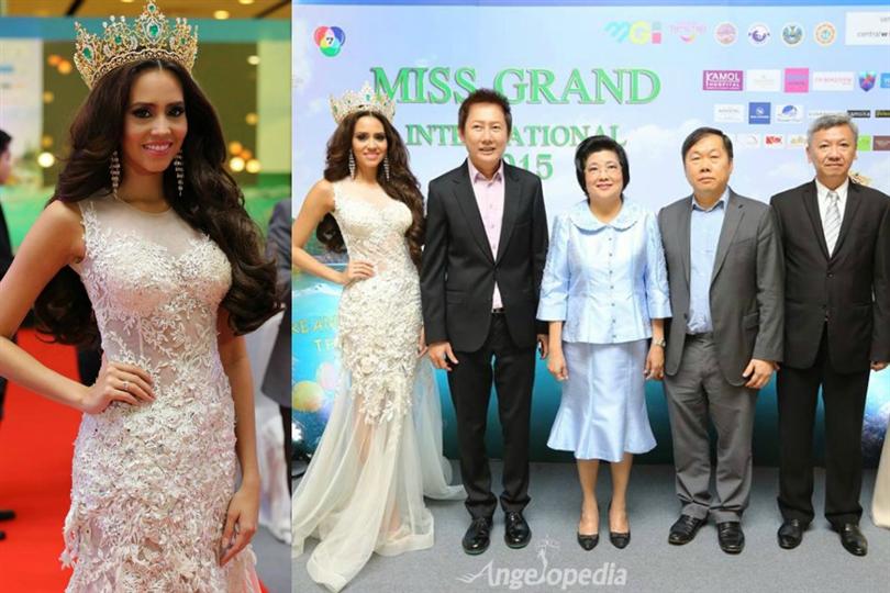 Miss Grand International 2015 contestants welcome ceremony and Press Conference 