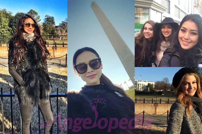 Miss World 2016 contestants busy touring Washington DC