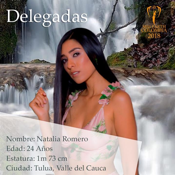 Natalia Romero – Fourteenth Delegate of Miss Earth Colombia 2018