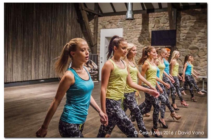 Ceska Miss 2016 finalists attend grooming session