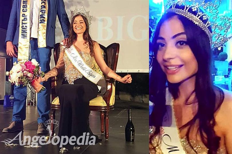 Galina Mihaylova crowned as Miss World Bulgaria 2016