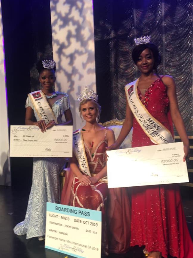 Nicole Middleton crowned Miss International South Africa 2019