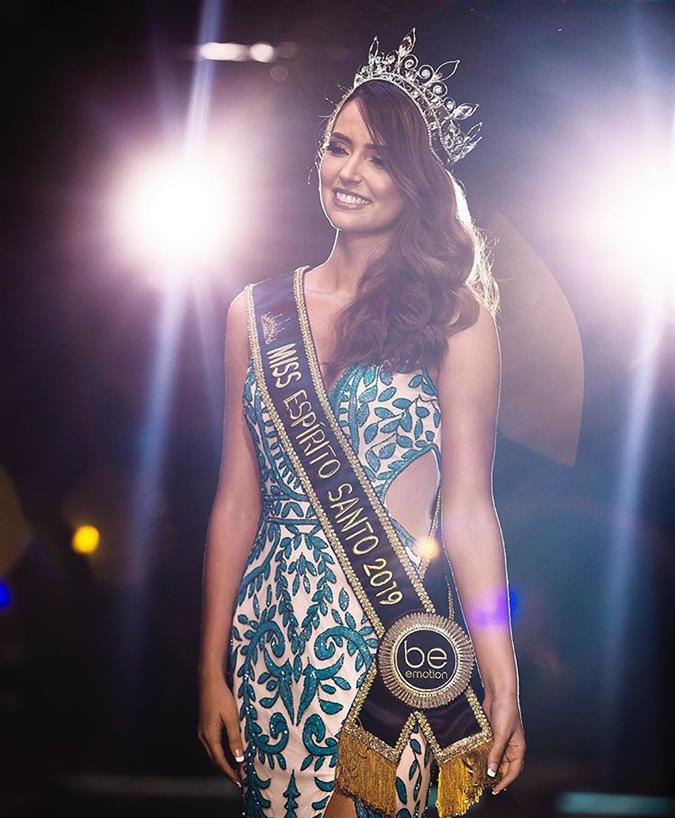 Thainá Castro crowned Miss Espírito Santo Be Emotion 2019 for Miss Universe Brazil 2019