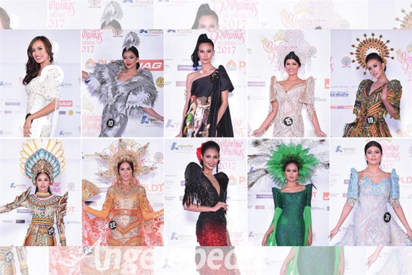 Binibining Pilipinas 2017 Top 10 National Costumes revealed