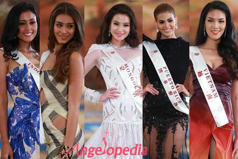 Miss World 2015 Top 30 Model Finalists and Top 10 Designer Dresses Revealed