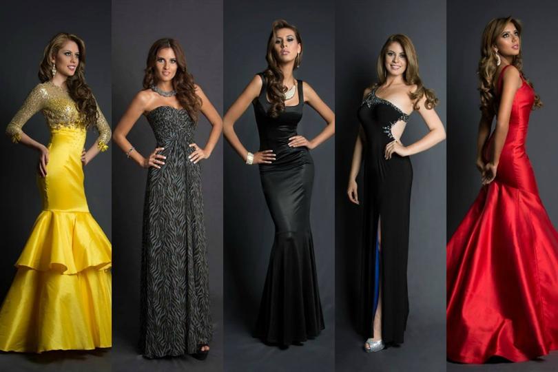 Miss Ecuador 2016 contestants Evening Gown Photoshoot