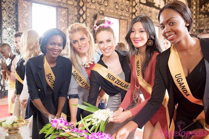 Miss Grand International 2015 - Contestants Enjoys the Richness of Thai culture
