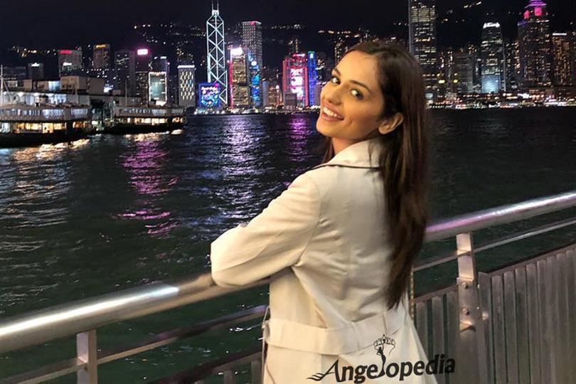 Manushi Chhillar’s reigning tour start by arriving in Hong Kong!