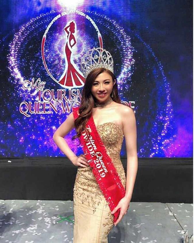 Yingwei Chuah of Malaysia crowned Miss Tourism Queen Worldwide 2019