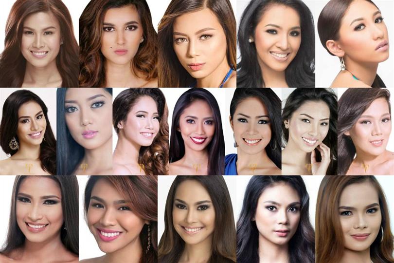 Miss Philippines Earth 2016 Meet the Finalists