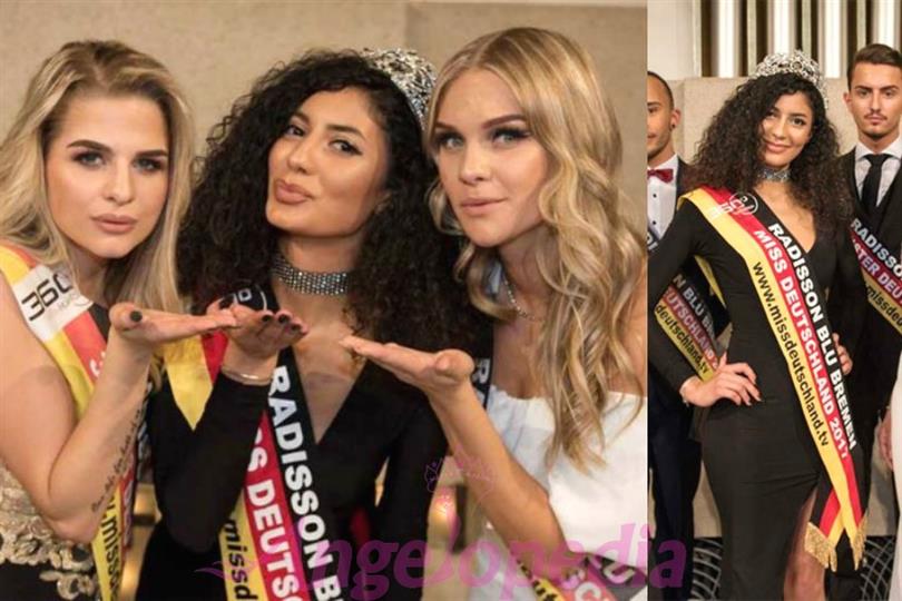 Dalila Jabri crowned as Miss Deutschland 2017 for Miss World 2017