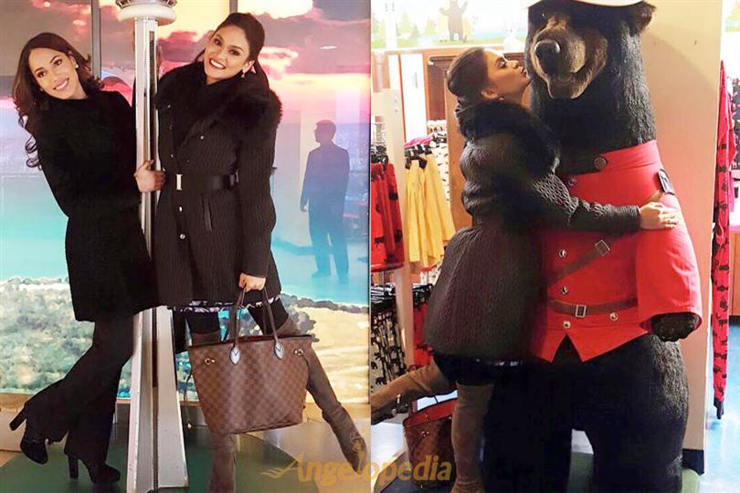 Pia Wurtzbach is busy exploring Toronto