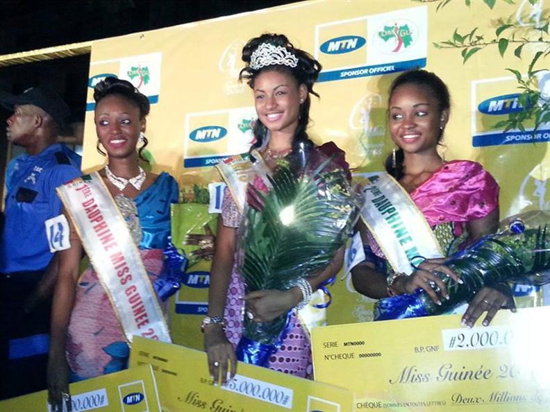 Miss Guinea 2015 Winners