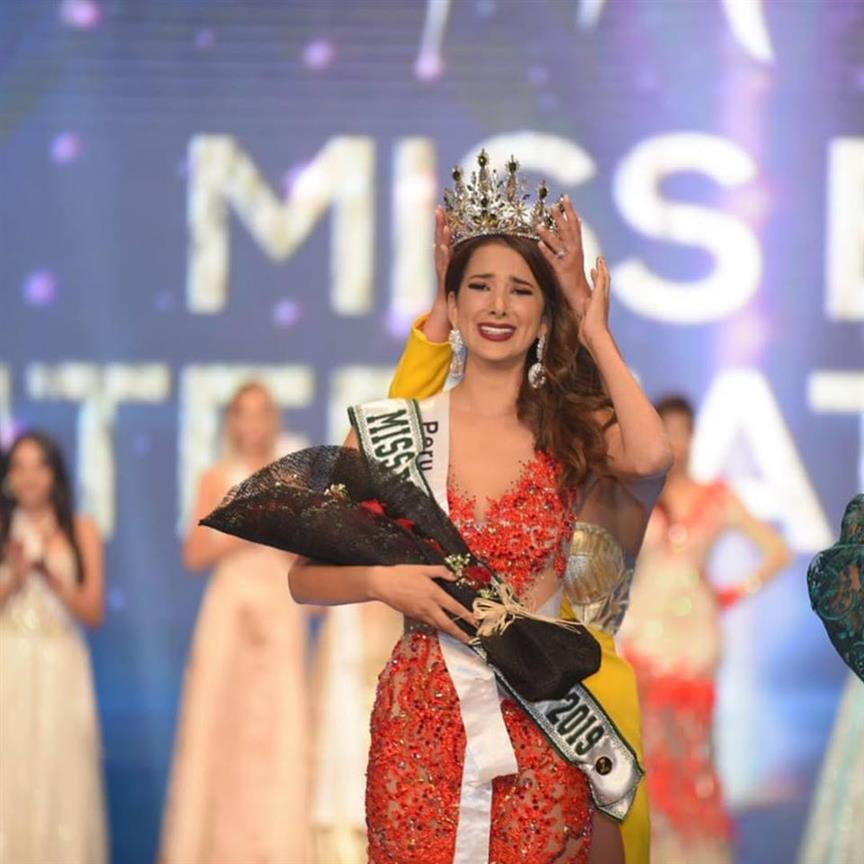 Suheyn Cipriani of Peru crowned Miss Eco International 2019