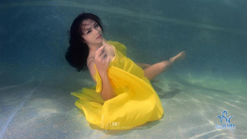 Our favourites from the Underwater shoot of Miss Scuba International 2019