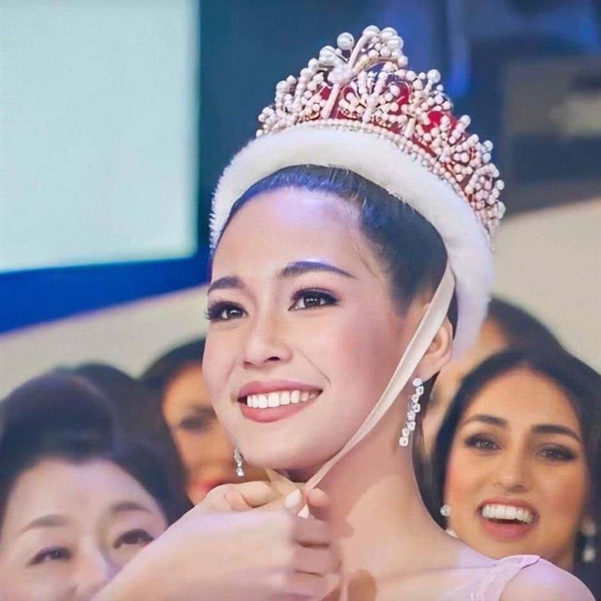 Sireethorn Leearamwat of Thailand crowned Miss International 2019