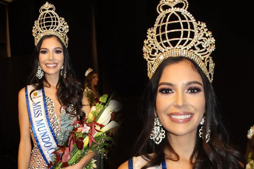Camila Andrea Pinzon crowned Miss Mundo Colombia 2022