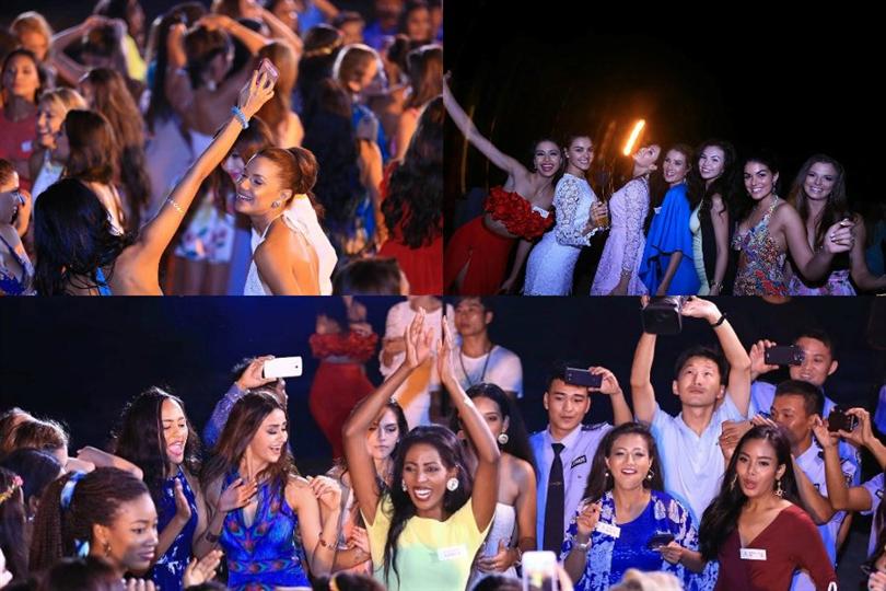 Miss World 2015 Beach Party and Barbecue session at the Fairytale Resort in Sanya