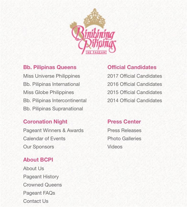 Has Binibining Pilipinas dropped Miss Grand International franchise?