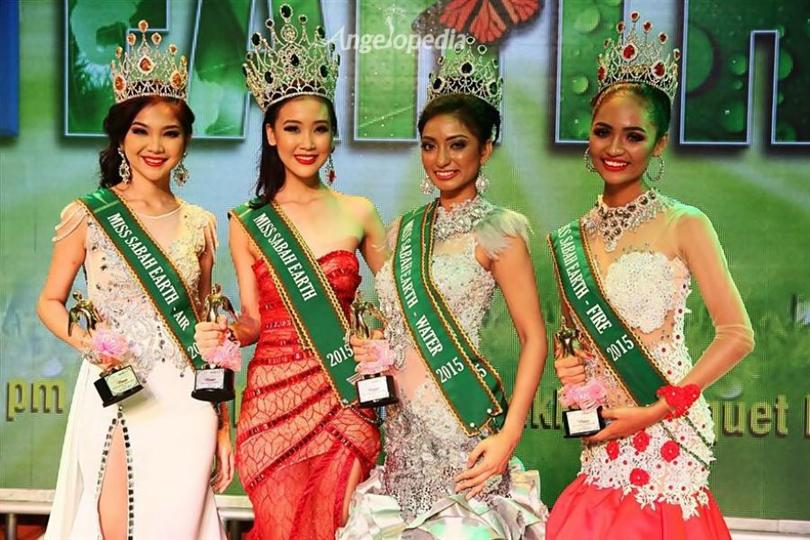 Miss Sabah Earth 2015 winners