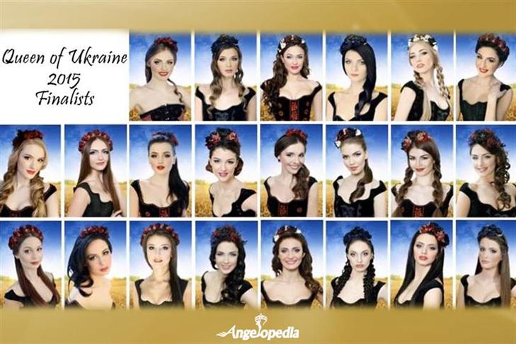 Queen of Ukraine for Miss Earth 2015 finalists