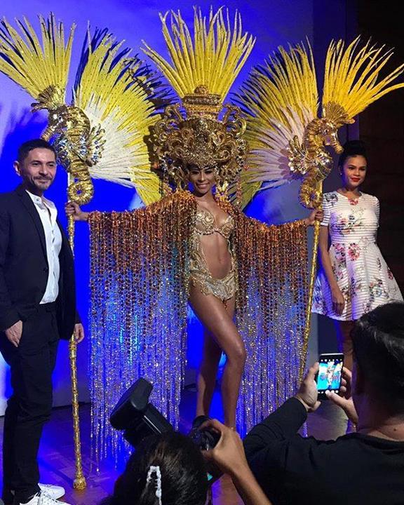 Keythlin Aleman reveals her National Costume as she prepares for Miss Supranational 2018